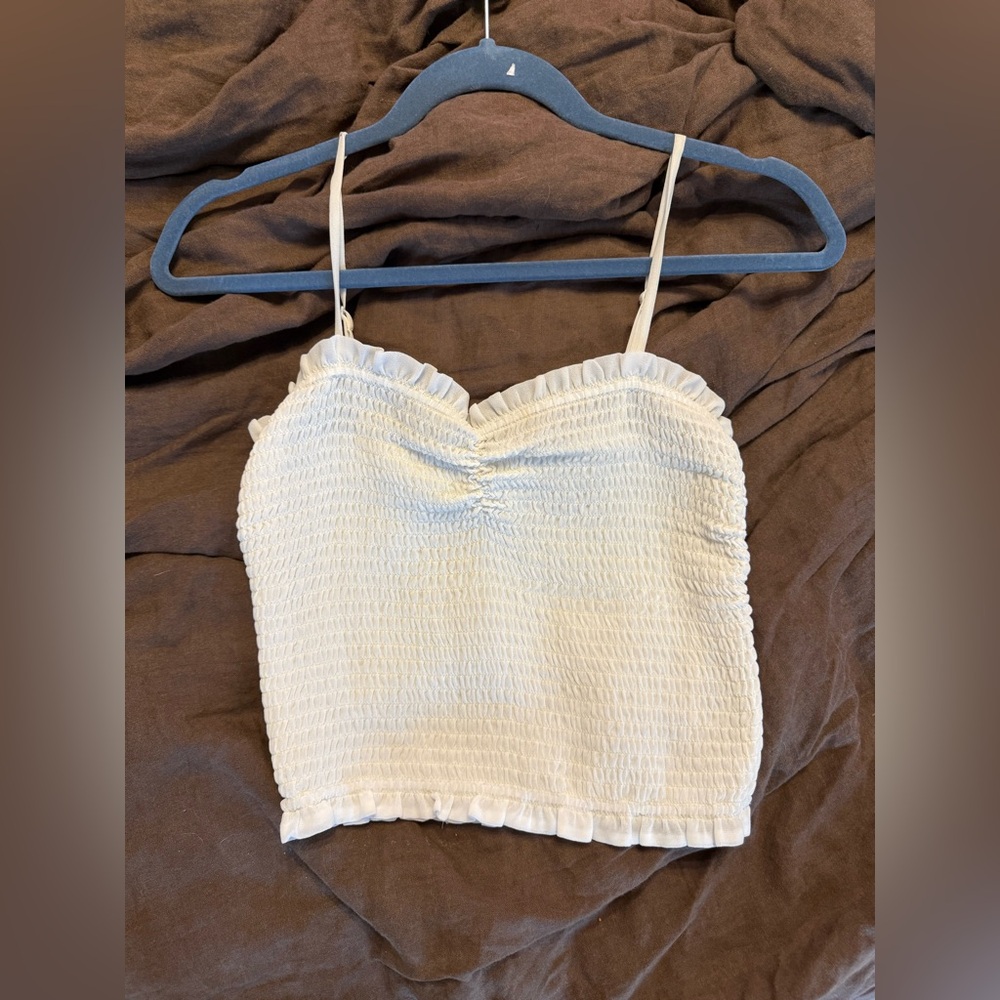 Wilfred Cream Ruffled Camisole